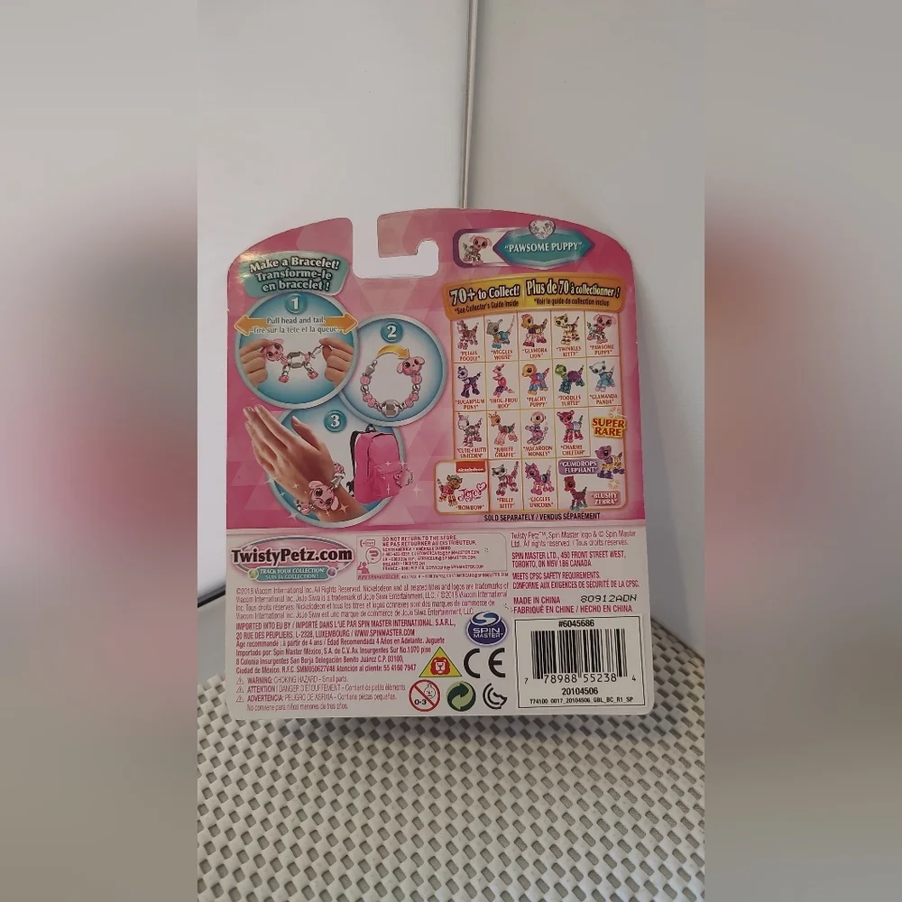 Twisty Petz Series 1 Bracelet Pawsome Puppy Spin Master Authentic NWT